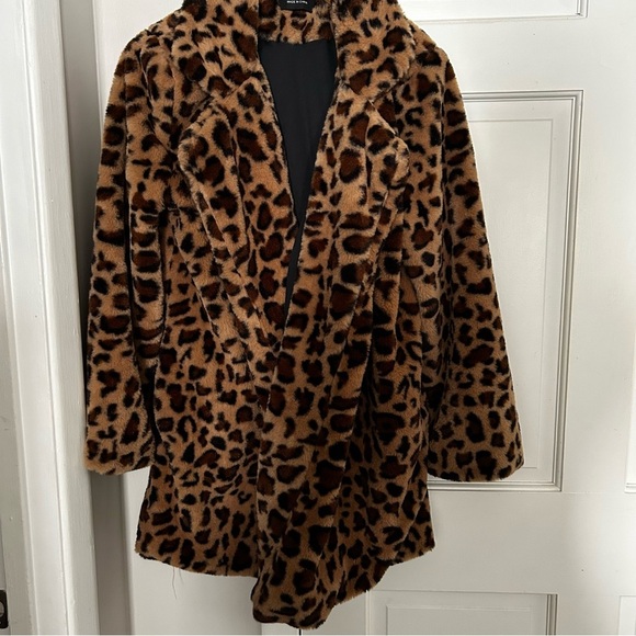 Leopard Print Coat - Picture 3 of 3